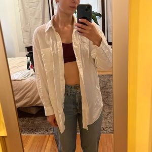 Future Collective Oversized Linen Shirt